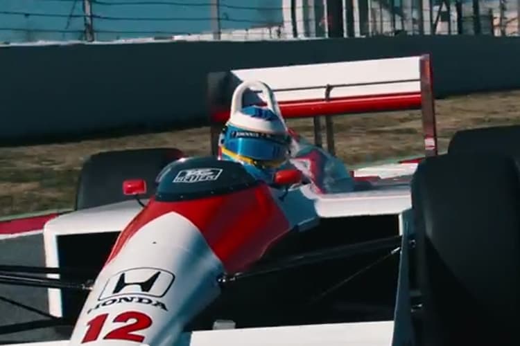 Fernando Alonso im McLaren von Ayrton Senna