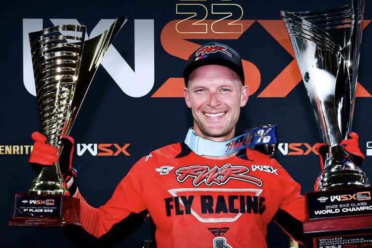 Shane McElrath wurde in Australien SX2-Supercross-Weltmeister 2022