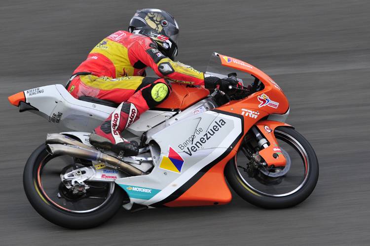 Gabriel Ramos: Sein Sponsor Banco de Venezuela wirbt schon auf der Kalex-KTM