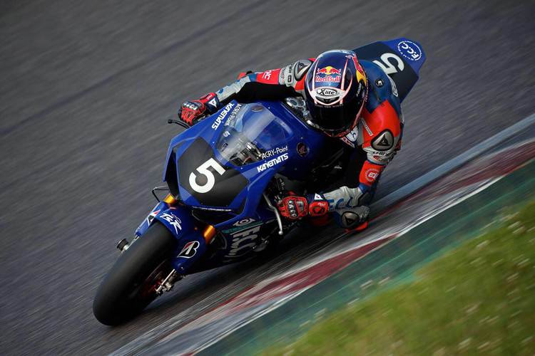 Stefan Bradl während des Suzuka-Tests