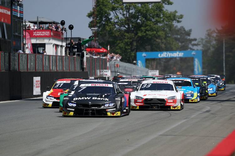 Die DTM trägt in Zolder einen Double-Header aus