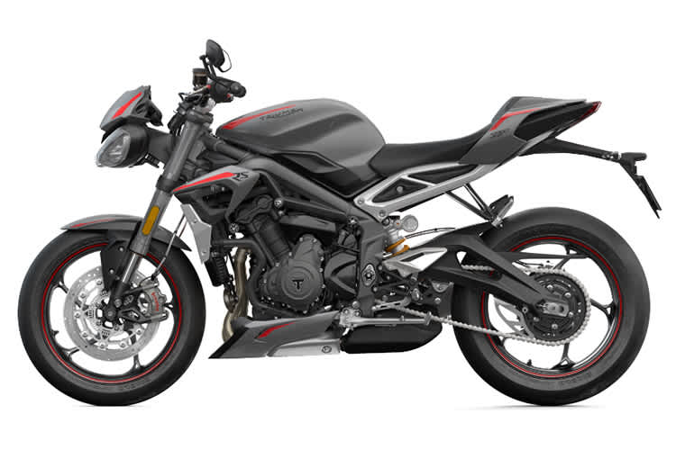 Die Basis für das Rennbike: Triumph Street Triple RS 765