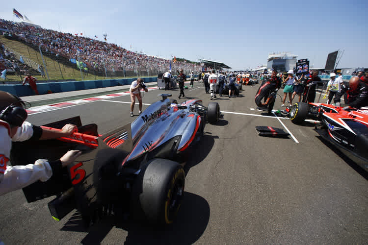 Als Button zum Start gerollt wurde, konnte er seine Rolle noch nicht erahnen