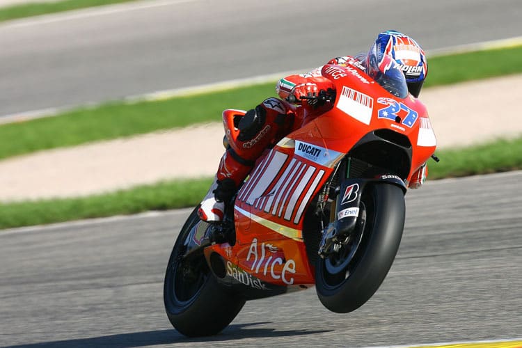 Mit der GP9 schneller in Valencia als beim Rennen