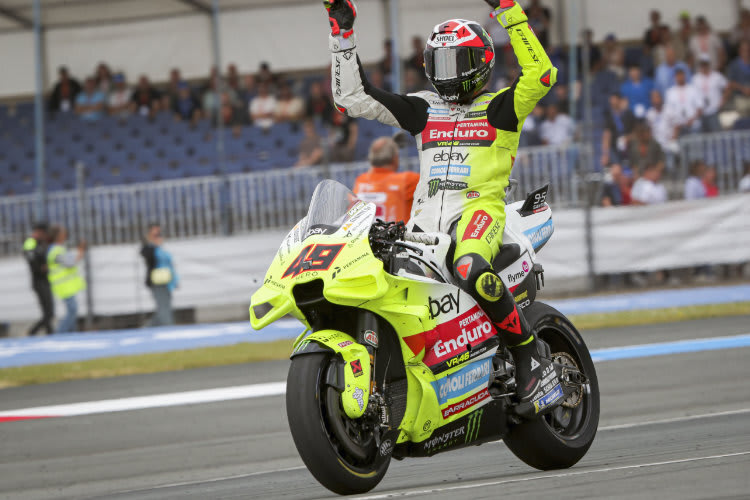 Fabio Di Giannantonio zeigte ein starkes Assen-Wochenende