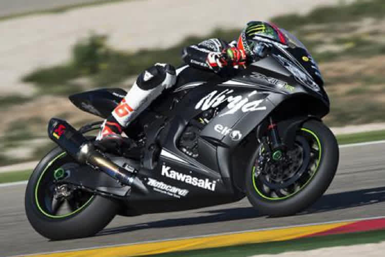 Tom Sykes auf der 2015er-Kawasaki