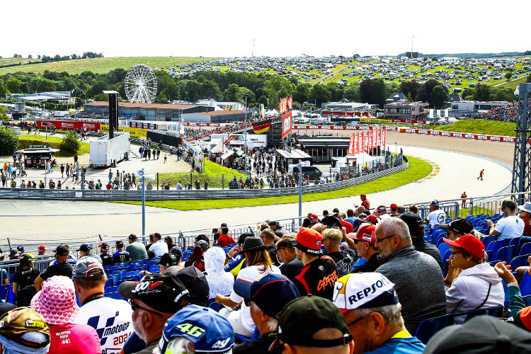 Die Atmosphäre auf dem Sachsenring ist einmalig