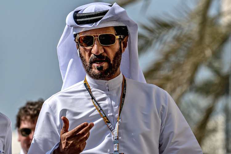 FIA-Präsident Mohammed Ben Sulayem 