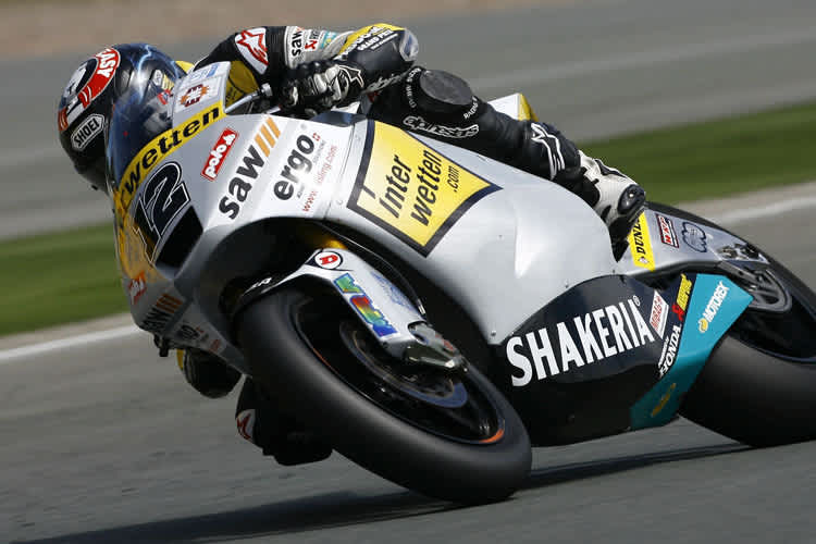 Tom Lüthi holte im zweiten Training Platz 12