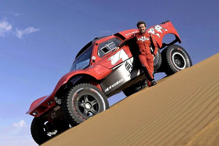 Carlos Checa bereitet sich auf das Wüstenabenteuer vor