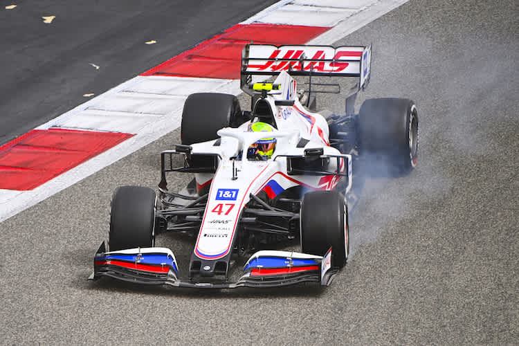 Mick Schumacher im Haas-Ferrari