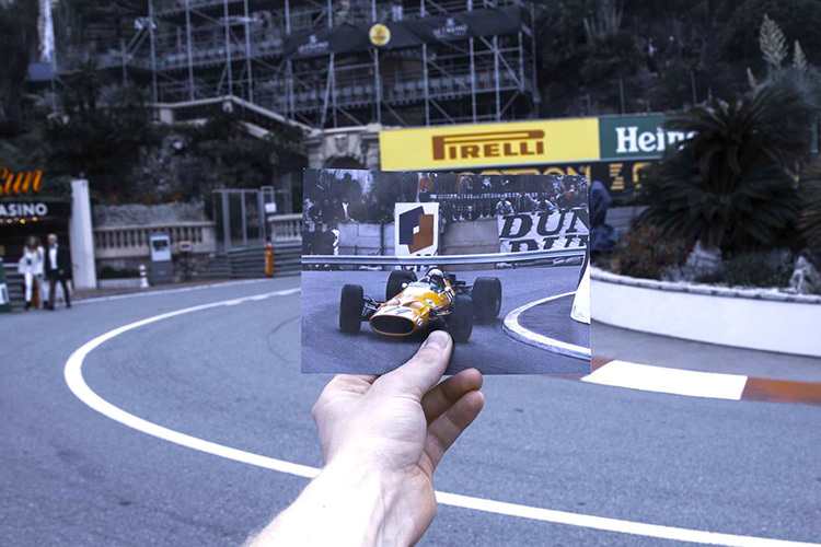 Bruce McLaren 1968 in der Loews