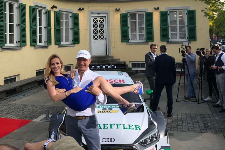 Andrea Kaiser mit Axel Schulz