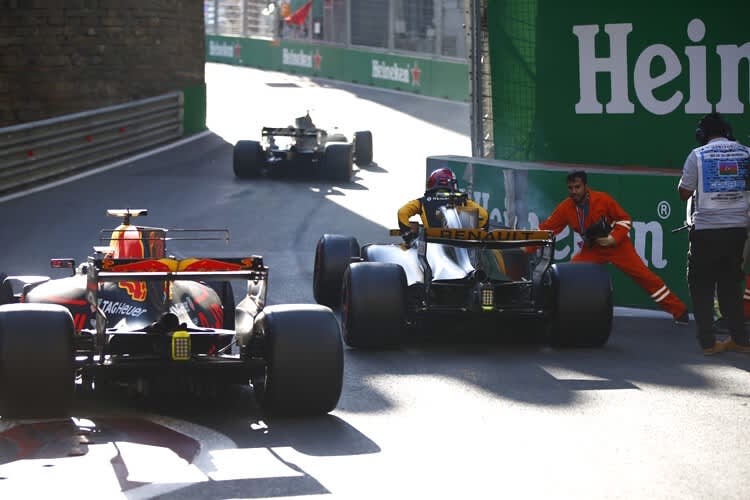 In Baku ist höchste Präzision gefragt, sonst kracht es