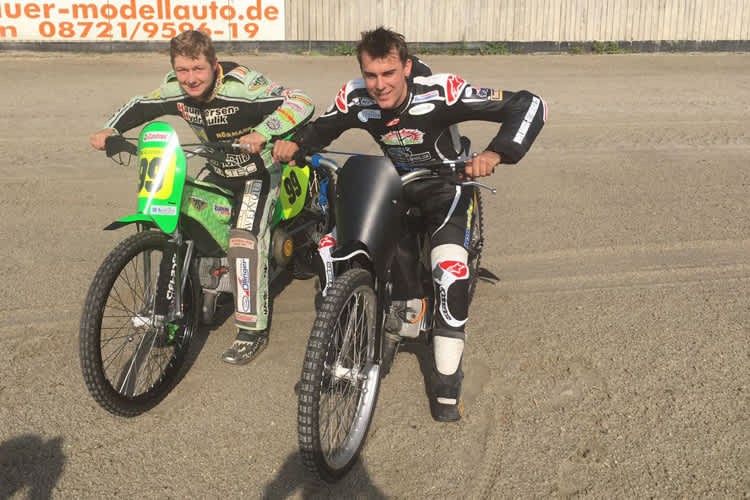 Markus Eibl (li.) und Markus Reiterberger heute in Pfarrkirchen