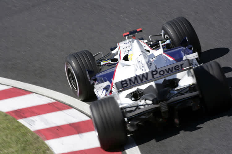 Heidfeld beim letzten Suzuka-Auftritt 2006