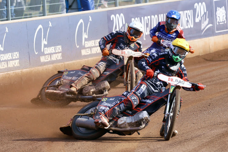 Zeitweise fuhren die Landshuter in Danzig vorne