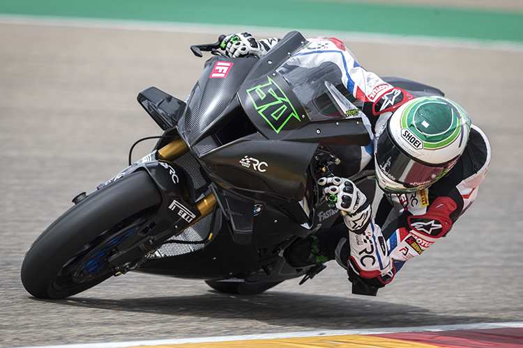 Eugene Laverty in Aragon