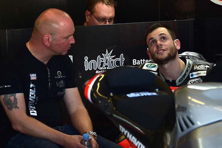 Jürgen Lingg mit Sandro Cortese