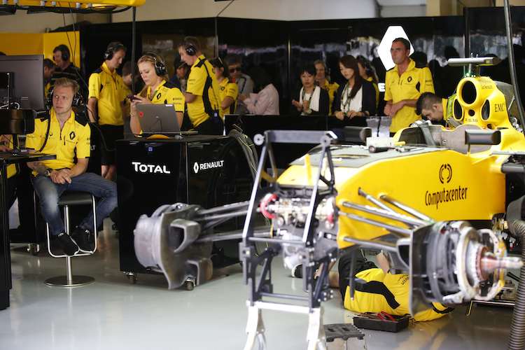 Kevin Magnussen musste im zweiten Training zuschauen