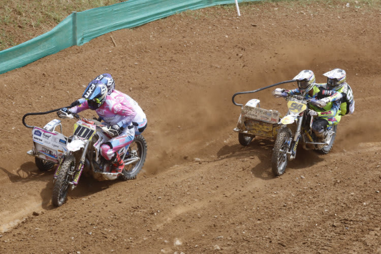 Brüder-Duell: Die Lielbardis-Twins (#101) gewannen den ersten, Kilian und Evan Prunier (#94) den zweiten Lauf