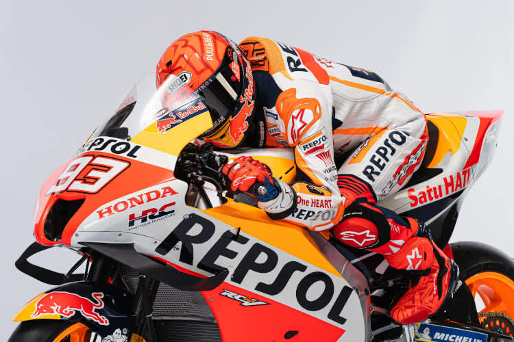 Marc Márquez im 2022er-Look