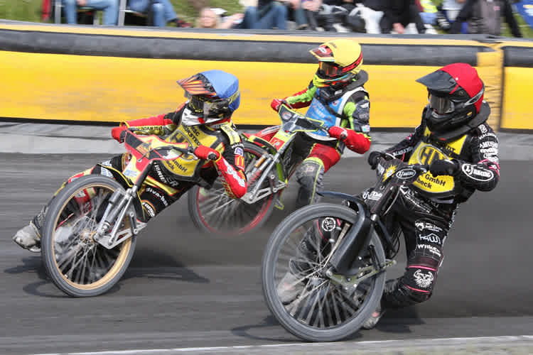 Lukas Fienhage (li.) fährt in guter Form