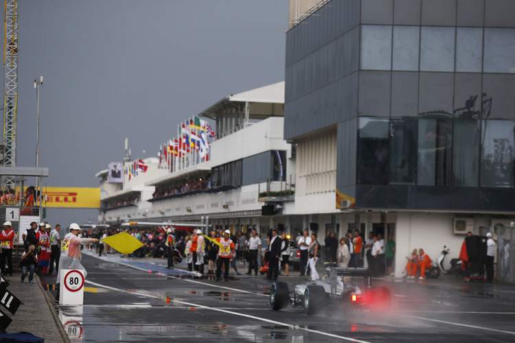 Gelbe Flaggen in Ungarn