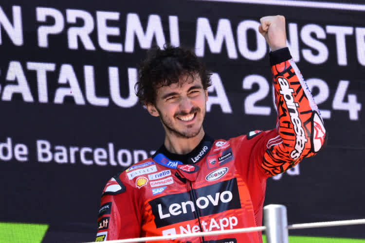 Barcelona-Sieger Pecco Bagnaia