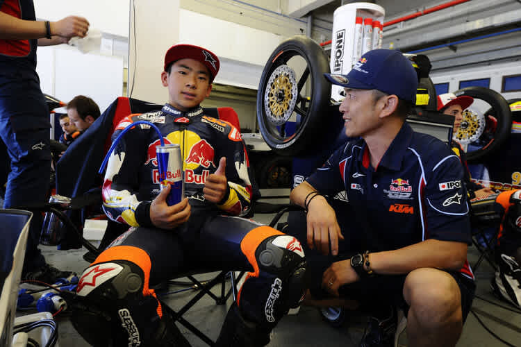 Ayumu Sasaki beeindruckte 2015 im Red Bull Rookies Cup