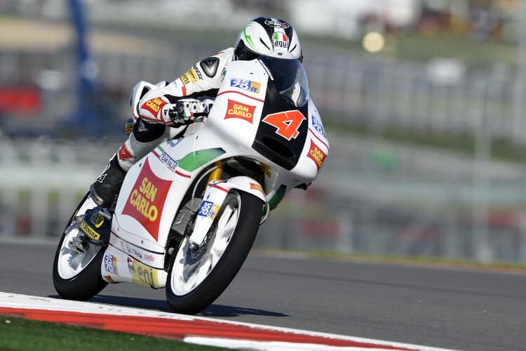 Moto3-Rookie Francesco Bagnaia