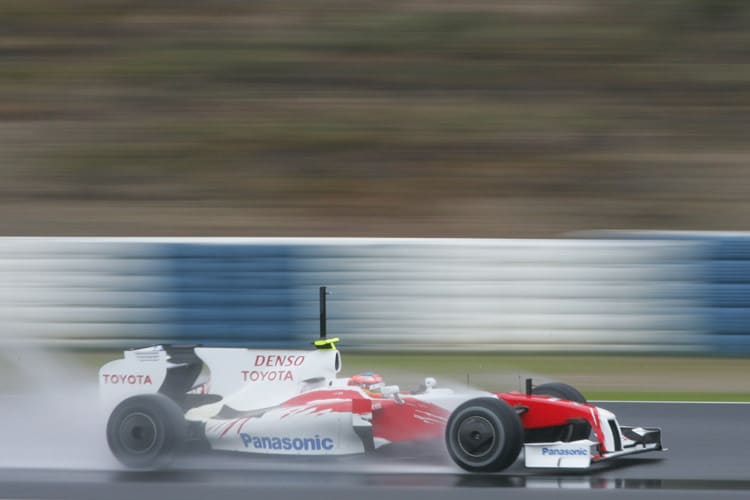 Timo Glock sehr zufrieden mit den Montags Zeiten