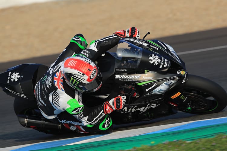 Weltmeister Jonathan Rea in Jerez