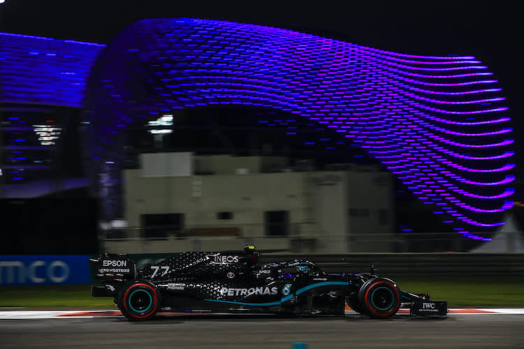 Valtteri Bottas war im zweiten freien Training der Schnellste