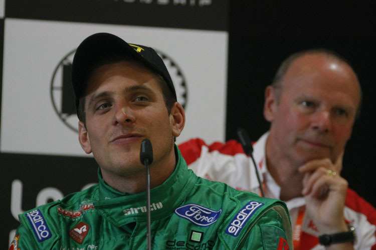 François Duval bei der Deutschland-Pressekonferenz 2008