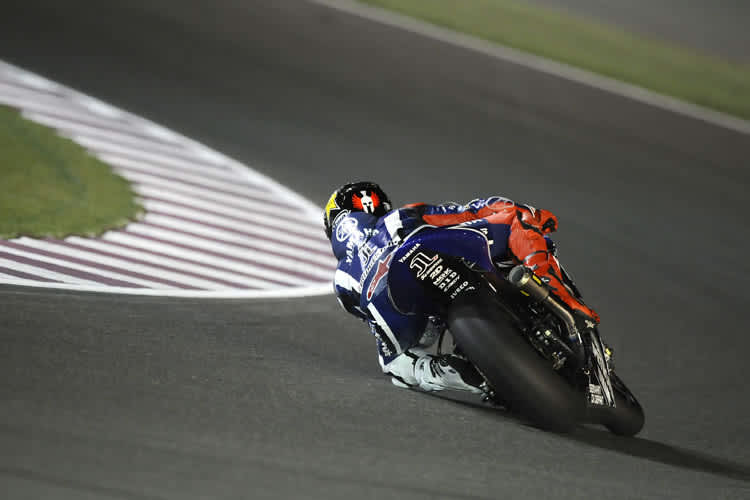 Jorge Lorenzo: zufrieden mit dem ersten Tag