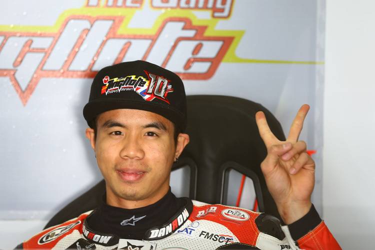 Thitipong Warokorn fährt normalerweise Moto2-WM