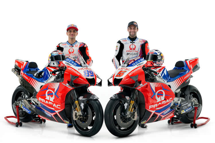Das neue Pramac-Duo: Jorge Martin und Johann Zarco