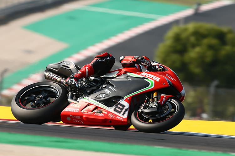 MV Agusta war immer ein Hingucker in der Superbike-WM