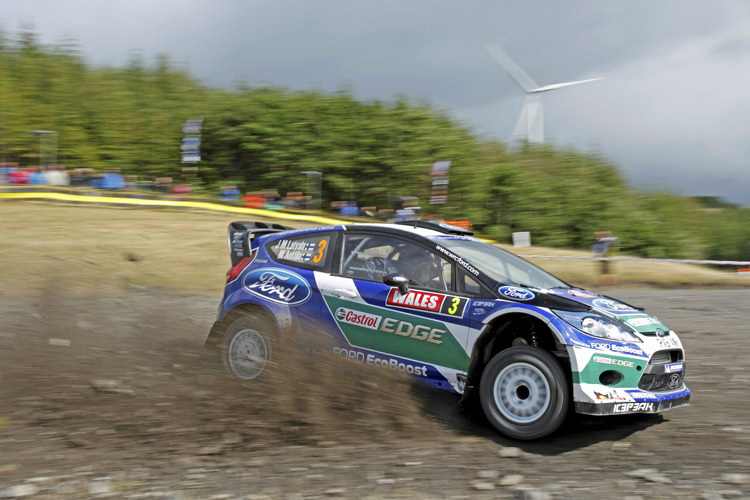 Jari-Matti Latvala auf Kurs zum zweiten Sieg 2012