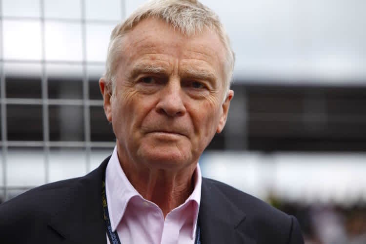Der frühere FIA-Präsident Max Mosley