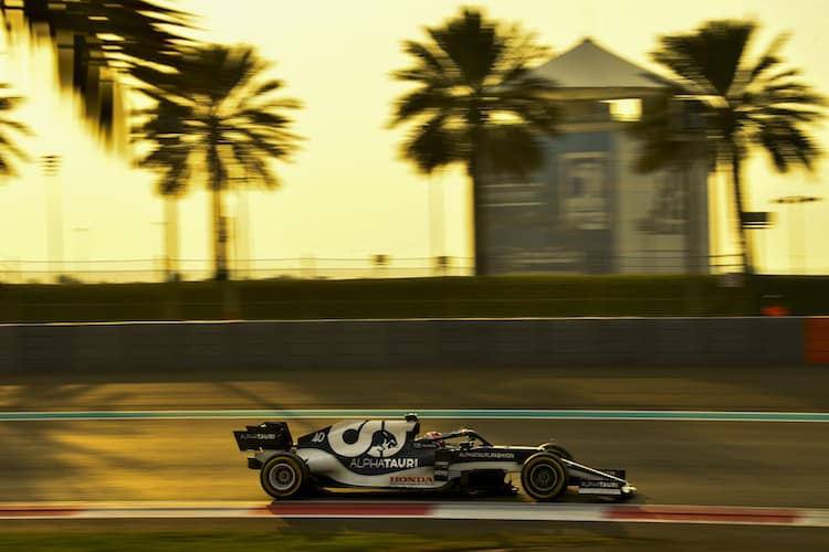 Liam Lawson durfte viele Formel-1-Kilometer sammeln