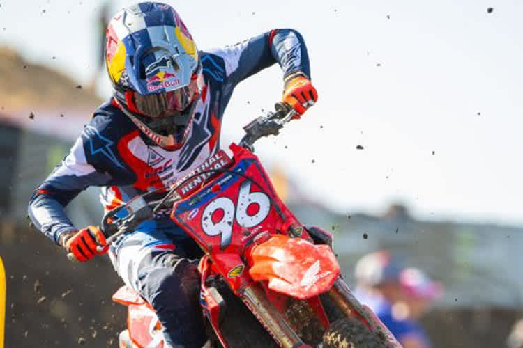 Hunter Lawrence gewann den 3. Lauf der US Nationals in Thunder Valley