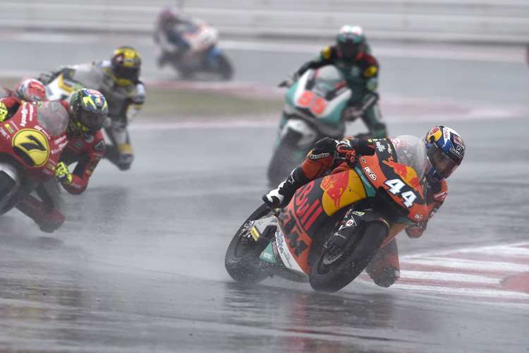 Vor seinem Sturz war Miguel Oliveira gut unterwegs  