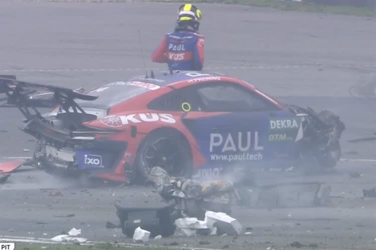 Thomas Preining nach dem Crash