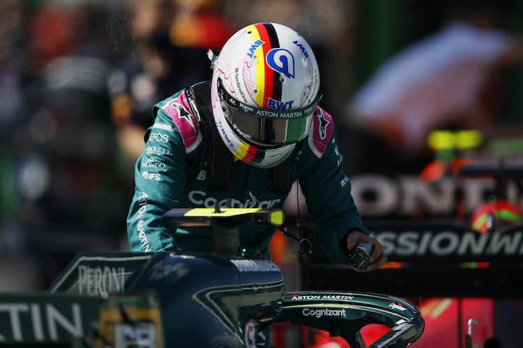 Sebastian Vettel macht Fortschritte im Aston Martin-Renner 