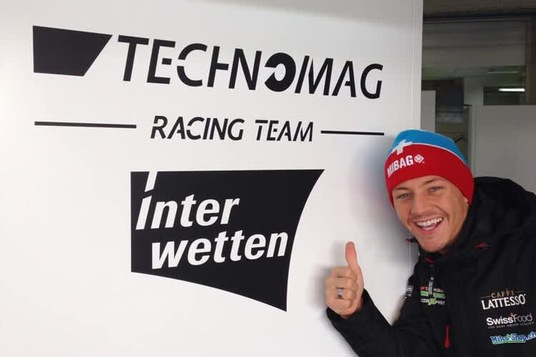 Dominique Aegerter entschied sich für ein weiteres Jahr mit Technomag