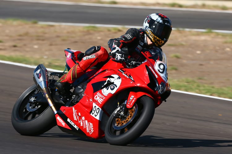 Dominic Schmitter bei seinem Wildcard-Einsatz in Jerez