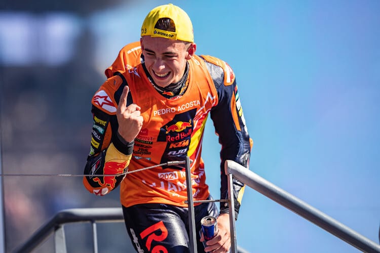 Moto3-Weltmeister Pedro Acosta (17)