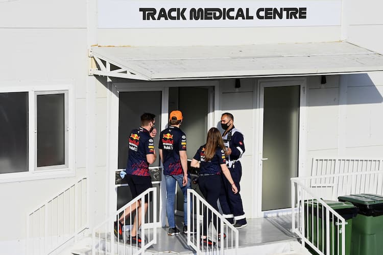 Max Verstappen in Baku